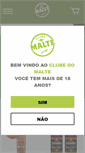 Mobile Screenshot of clubedomalte.com.br